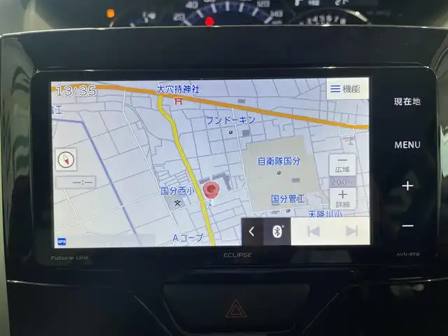 ダイハツ タント カスタムX トップED LTD SAⅢ 鹿児島県 2018(平30)年 3.1万km ブラックマイカメタリック 禁煙車　/ナビ（CD/DVD/フルセグTV/Bluetooth）　/全方位カメラ　/両側パワースライドドア　/スマートアシスト３　/・衝突回避支援ブレーキ/・衝突警報/・車線逸脱警報機能/・誤発進抑制機能/・先行車お知らせ機能/ＬＥＤヘッドライト　/横滑り防止機能　/オートライト　/オートハイビーム　/運転席シートヒーター　/ＥＴＣ　/純正フロアマット