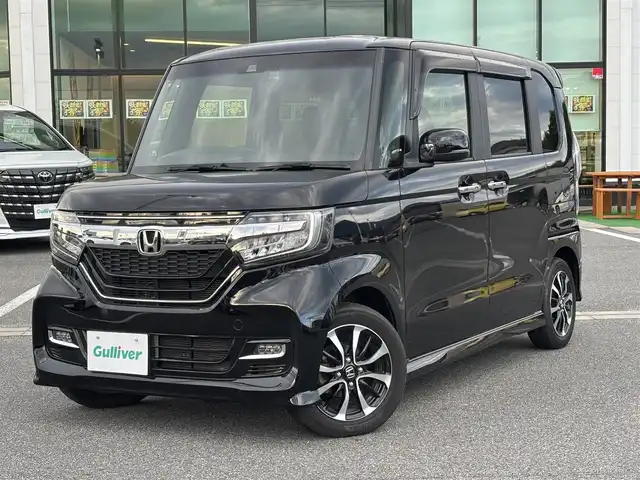 ホンダ Ｎ ＢＯＸ カスタム G EX ホンダセンシング 奈良県 2018(平30)年 3.1万km クリスタルブラックパール 純正ナビ（VXU-195NBi)/（フルセグ／ＢＴ／ＣＤ／ＤＶＤ）/レーダークルーズコントロール/バックカメラ/前後コーナーセンサー/衝突軽減システム/レーンキープアシスト/片側パワースライドドア/純正前方ドライブレコーダー/ＥＴＣ/オートライト/電動格納ミラー/純正14インチＡＷ/保証書/取り扱い説明書