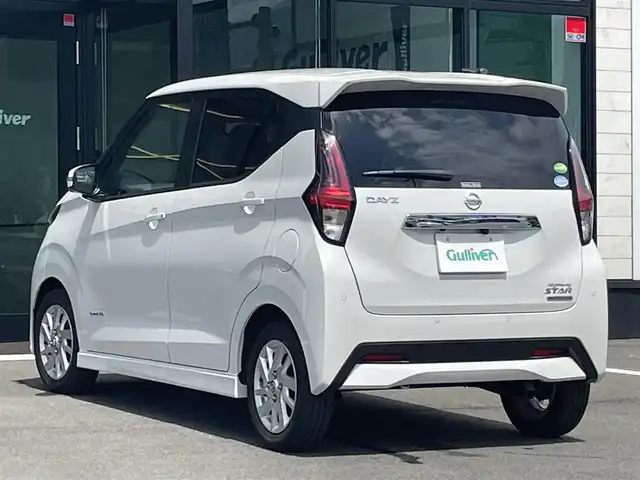 日産 デイズ ハイウェイスターX 愛媛県 2020(令2)年 4.6万km ホワイトパール ワンオーナー　/純正ナビ・フルセグＴＶ　/全方位モニター　/ＬＥＤオートライト　/ドライブレコーダー/前後センサー　/サイド・カーテンエアバック　/フォグランプ　/純正フロアマット/スマートキー　/スペアキー　/保証書　/取扱説明書