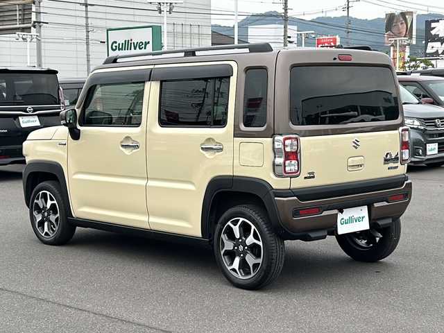 スズキ ハスラー Jスタイル Ⅱ 岡山県 2023(令5)年 2.7万km シフォンアイボリーメタリック/ウッディブラウン2トーンルーフ 特別仕様車　/社外ナビＭＤＶ－Ｓ７０９　/ＢＴ／ＣＤ／ＤＶＤ／フルセグ　/バックカメラ　/衝突被害軽減　/コーナーセンサー　/フルフラットシート　/スマートキー　/ハイブリッド　/盗難防止　/横滑り防止　/ＵＳＢ　/ＥＴＣ/オートライト