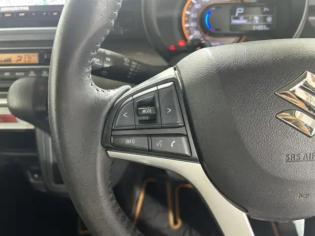 スズキ スペーシア ギア HYBRID XZ 佐賀県 2019(平31)年 5.5万km オフブルーメタリック/ガンメタリック2トーンルーフ 純正ディーラーオプションSD8インチナビ/Bluetoothオーディオ接続/衝突軽減システム/全方位カメラ/バックカメラ/両側パワースライドドア/シートヒーター/ETC/純正フロアマット/ステアリングスイッチ/後席サーキュレーター/ヘッドアップディスプレイ/禁煙車/ABS/横滑り防止装置/レーンアシスト/オートライト/オートマチックハイビーム/コーナーセンサー/LEDヘッドライト