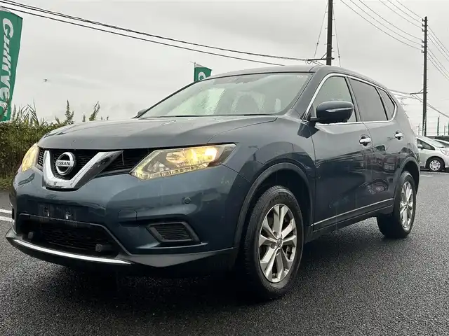 日産 エクストレイル 20X エマージェンシーブレーキ 宮城県 2016(平28)年 19.2万km スチールブルー 純正メーカーオプションナビ/（AM/FM/CD/SD/BT）/ワンセグTV/ETC/４WD/前席シートヒーター/オートライト/純正17インチアルミホイール