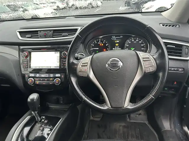 日産 エクストレイル 20X エマージェンシーブレーキ 宮城県 2016(平28)年 19.2万km スチールブルー 純正メーカーオプションナビ/（AM/FM/CD/SD/BT）/ワンセグTV/ETC/４WD/前席シートヒーター/オートライト/純正17インチアルミホイール
