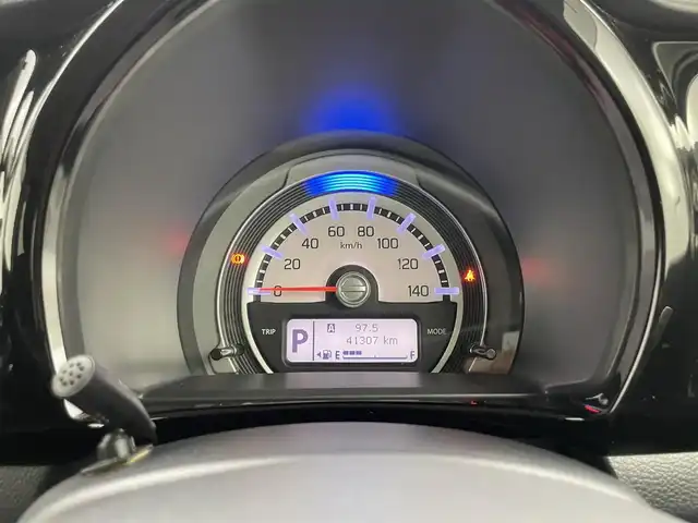 スズキ ハスラー Jスタイル Ⅱ 岡山県 2017(平29)年 4.2万km ブルーイッシュブラックパール3 メモリナビゲーションシステム/（CD/DVD/BT/テレビ）/衝突軽減ブレーキ/ビルトインＥＴＣ/前席シートヒーター/ＬＥＤヘッドライト/オートライト/LEDフォグランプ/レーンキープアシスト/プッシュスタート/スマートキー×２/アイドリングストップ/純正15インチAW/踏み間違い防止/ISOFIX/ステアリングスイッチ/シートリフター/ウインカーミラー/ドアバイザー