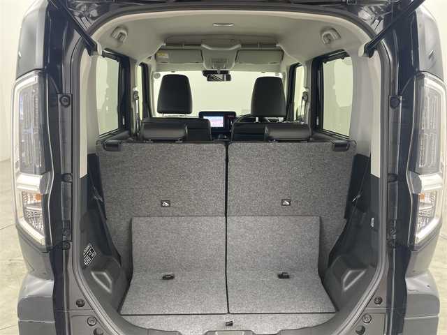スズキ スペーシア カスタム HYBRID XS 福岡県 2024(令6)年 0.1万km未満 ブルーイッシュブラックパール3 登録届出済未使用車　/社外８型ナビ　/フルセグTV/バックカメラ　/アダプティブクルーズコントロール　/コーナーセンサー　/デュアルセンサーブレーキサポート　/標識認識　/先行車発進お知らせ　/両側電動スライドドア　/ハーフレザーシート　/シートヒーター　/ステアリングリモコン　/ステアリングヒーター　/ＨＵＤ　/純正１５インチアルミホイール　/LEDヘッドライト