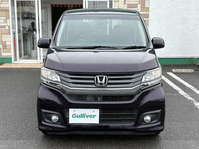 ホンダ Ｎ ＷＧＮ カスタム G Lパッケージ 徳島県 2016(平28)年 2.5万km プレミアムベルベットパープル・パール 純正メモリ7型ナビ　VXM-164VFxi/　AM/FM/Bluetooth/SD/DISC/フルセグTV/バックカメラ/クルーズコントロール/スマートキー/プッシュスタート/フォグライト/合皮ハーフレザー/純正ドアバイザー/純正フロアマット/オートライト/取扱説明書