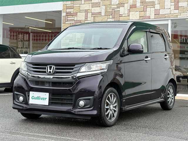 ホンダ Ｎ ＷＧＮ カスタム G Lパッケージ 徳島県 2016(平28)年 2.5万km プレミアムベルベットパープル・パール 純正メモリ7型ナビ　VXM-164VFxi/　AM/FM/Bluetooth/SD/DISC/フルセグTV/バックカメラ/クルーズコントロール/スマートキー/プッシュスタート/フォグライト/合皮ハーフレザー/純正ドアバイザー/純正フロアマット/オートライト/取扱説明書