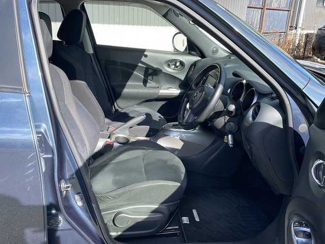 日産 ジューク 16GT FOUR 長野県 2012(平24)年 6万km スチールブルー ４WD/純正メモリナビTV/ETC/純正17インチアルミ/プッシュスタート/スマートキー/キセノンヘッドライト/２WD４WD切り替え/純正フロアマット/保証書/スペアキー