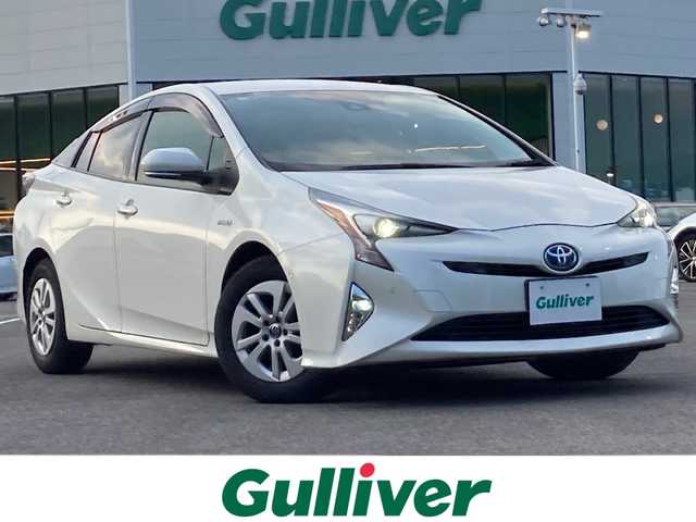 トヨタ プリウス Sセーフティプラス 佐賀県 2018(平30)年 5.7万km ホワイトパールクリスタルシャイン ECLIPSEナビ/バックカメラ/プリクラッシュセーフティ/レーンディパーチャーアラート/オートハイビーム/アダプティブクルーズコントロール/パーキングアシスト/クリアランスソナー/ドライブレコーダー/ETC/プッシュスタート/スマートキー/LEDヘッドライト/フォグライト/純正アルミホイール