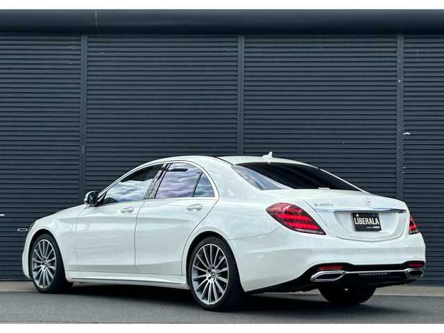 メルセデス・ベンツ Ｓ４００ｄ スポーツリミテッド 茨城県 2019(令1)年 4.5万km ダイヤモンドホワイト 後期型 /レザ-EXC /ベ-シックパッケージ /パノラミックSR /Burmester /HUD/ベ-ジュ革 /シートヒーター /ベンチレーション /M付PWシート /リラクゼーション機能 /PWトランク /エアバランスパッケージ/パフュームアトマイザー/イ-ジ-クロ-ズドア /アンビエントライト/RSP /ACC /LKA /BSA /ナビ /TV /LED /ETC2.0/ドラレコ/禁煙車