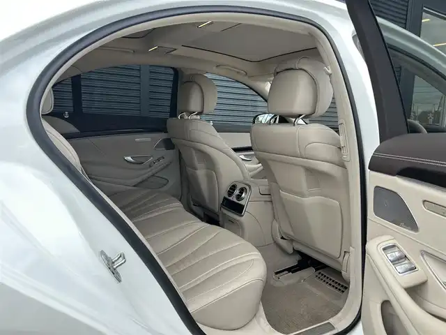 メルセデス・ベンツ Ｓ４００ｄ スポーツリミテッド 茨城県 2019(令1)年 4.5万km ダイヤモンドホワイト 後期型 /レザ-EXC /ベ-シックパッケージ /パノラミックSR /Burmester /HUD/ベ-ジュ革 /シートヒーター /ベンチレーション /M付PWシート /リラクゼーション機能 /PWトランク /エアバランスパッケージ/パフュームアトマイザー/イ-ジ-クロ-ズドア /アンビエントライト/RSP /ACC /LKA /BSA /ナビ /TV /LED /ETC2.0/ドラレコ/禁煙車