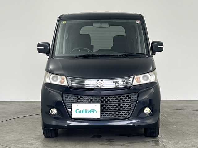 スズキ パレット ＳＷ リミテッドⅡ 兵庫県 2012(平24)年 10.1万km ブルーイッシュブラックパール3 ・社外ナビ（ワンセグ・CD・DVD・USB）/・ETC/・両側パワースライドドア/・オートライト/・シートヒーター/・純正14インチアルミホイール/・純正フロアマット/・スマートキー/・スペアキー/・プッシュスタート/・盗難防止装置