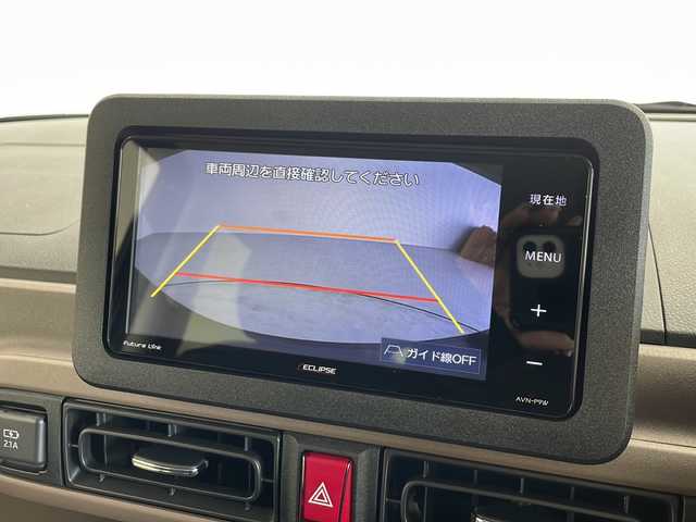 ダイハツ ムーヴ キャンバス セオリー G 愛知県 2023(令5)年 0.1千km ブラックマイカメタリック /禁煙車//登録時走行距離14km//純正ディーラーオプションナビ(エクリプス・AVN-P9W)//フルセグTV・AM・FM・CD・DVD・SD・Bluetooth//バックカメラ//スマートアシスト/・衝突回避支援ブレーキ(対車両・対歩行者[昼夜])/・衝突警報機能(対車両・対歩行者[昼夜])/・前後方誤発進抑制/・車線逸脱抑制/・車線逸脱警報/・路側逸脱警報/・ふらつき警報/・先行車発進お知らせ/・アダプティブドライビングビーム/・前後コーナーセンサー//フルLEDヘッドライト//オートライト//LEDフォグランプ//両側パワースライドドア//フロントシートヒーター//フロントベンチシート//ホッとカップホルダー//置きラクボックス//電子パーキングブレーキ//ブレーキホールド//革巻きステアリング//ステアリングスイッチ//プッシュスタート//電動格納ミラー//アイドリングストップ//スペアキー