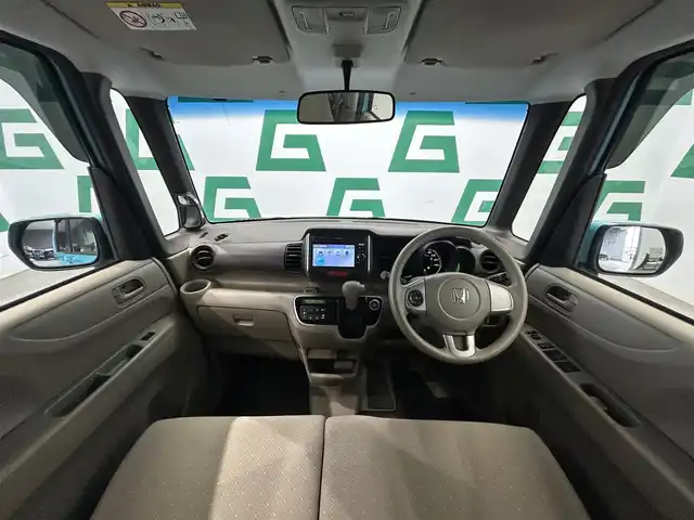 ホンダ Ｎ ＢＯＸ G Lパッケージ 鹿児島県 2014(平26)年 4.9万km イノセントブルーメタリック 純正ナビ【ＷＸ－１３５ＣＰ】　/ワンセグＴＶ　/ステアリングリモコン　/アイドリングストップ　/横滑り防止　/片側パワースライドドア　/プッシュスタート　/ヘッドライトレベライザー/純正１４インチアルミホイール/ドアバイザー