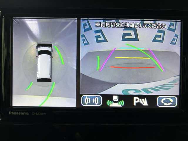 スズキ スペーシア ギア HYBRID XZ 鹿児島県 2019(令1)年 6万km ブルーイッシュブラックパール3 ALPINE製フリップダウンモニター/スズキセーフティサポート/全方位モニター/アイドリングストップ/両側パワースライドドア/純正メモリナビ【CN-RZ743W】/（CD/DVD/フルセグ/Bluetooth/SD）/ヘッドアップディスプレイ/ステアリングリモコン/前席シートヒーター/ルーフレール/純正LEDヘッドライト/フロントフォグランプ/オートライト/電動格納ドアミラー/純正フロアマット