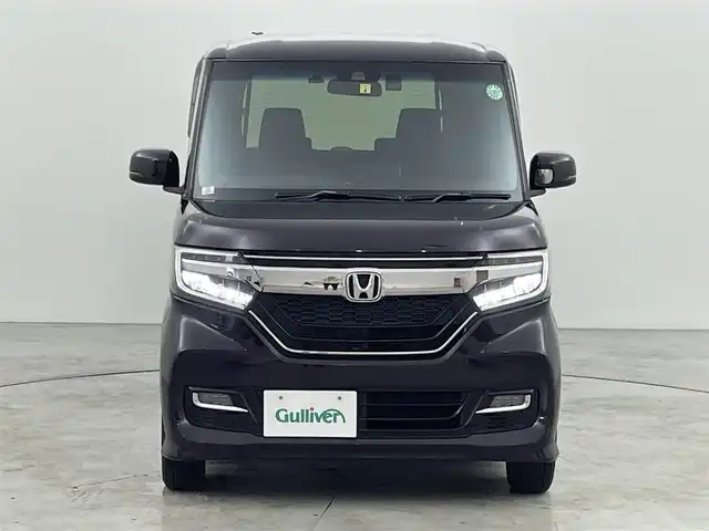 ホンダ Ｎ ＢＯＸ カスタム G L ホンダセンシング 福岡県 2018(平30)年 3.9万km プレミアムベルベットパープル・パール 純正８型ナビ（ＢＴ，フルセグＴＶ）　/バックカメラ　/ビルトインＥＴＣ　/前方ドラレコ　/アダプティブクルーズコントロール　/衝突軽減　/レーンキープ　/片側電動スライドドア　/純正１４インチＡＷ　/ＬＥＤヘッドライト