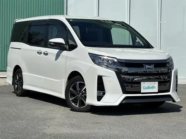 トヨタ ノア Si ダブルバイビーⅡ 福岡県 2020(令2)年 5.1万km ホワイトパールクリスタルシャイン プッシュスタートボタン/スマートキー/HDDナビ/Bluetoothオーディオ/USB接続/HDMI接続/ETC/フルセグTV/バックカメラ/ドライブレコーダー前後/両側パワースライドドア/コーナーセンサー前後/純正アルミホイール/LEDヘッドライト