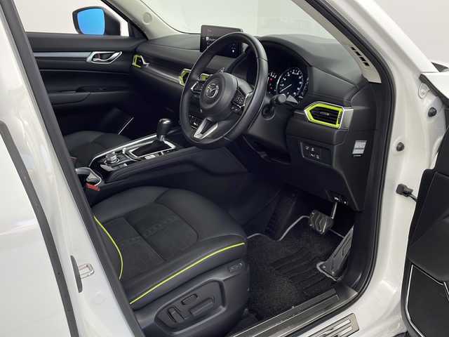 マツダ ＣＸ－５ XD フィールドジャーニー 茨城県 2022(令4)年 4.4万km ロジウムホワイトプレミアムメタリック 純正SDナビ/BT/USB/フルセグTV/全周囲カメラ/アイドリングストップ/クルーズコントロール/衝突軽減ブレーキ/BSM/レーンキープアシスト/コーナーセンサー/ハーフレザーシート/全席シートヒーター/ステアリングヒーター/HUD/オートブレーキホールド/純正アルミホイール/純正フロアマット