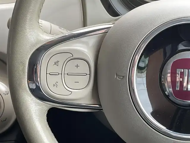 フィアット ５００ 1．2 ポップ 高知県 2017(平29)年 3.4万km 白 社外ナビ（AVIC-RZ800）/　【AM/FM/フルセグTV/BT/CD/DVD】/バックカメラ/純正ドライブレコーダー/純正フロアマット/純正スチールホイール/ETC