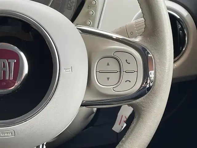 フィアット ５００ 1．2 ポップ 高知県 2017(平29)年 3.4万km 白 社外ナビ（AVIC-RZ800）/　【AM/FM/フルセグTV/BT/CD/DVD】/バックカメラ/純正ドライブレコーダー/純正フロアマット/純正スチールホイール/ETC