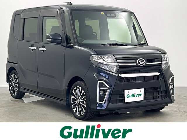 ダイハツ タント カスタム RS セレクション 大阪府 2020(令2)年 3.3万km パールブラック 純正ナビ　/フルセグＴＶ　/Bluetooth　/ＥＴＣ　/ターボ車　/クルコン追従あり　/電格ミラー　/両側パワスラ　/シートヒーター  /パワーシート /純正ホイール /衝突被害軽減システム /コーナーセンサー前後