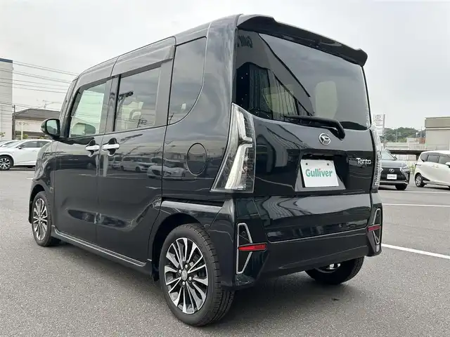 ダイハツ タント カスタム RS セレクション 岡山県 2020(令2)年 3.3万km パールブラック 純正ナビ　/フルセグＴＶ　/Bluetooth　/ＥＴＣ　/ターボ車　/クルコン追従あり　/電格ミラー　/両側パワスラ　/シートヒーター  /パワーシート /純正ホイール /衝突被害軽減システム /コーナーセンサー前後