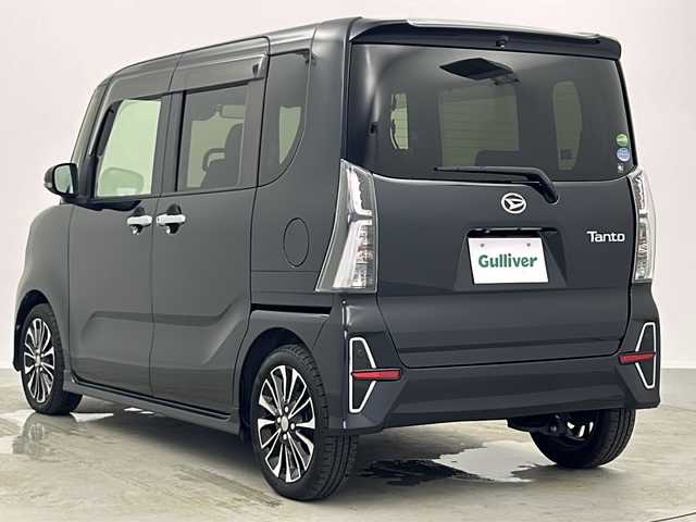 ダイハツ タント カスタム RS セレクション 大阪府 2020(令2)年 3.3万km パールブラック 純正ナビ　/フルセグＴＶ　/Bluetooth　/ＥＴＣ　/ターボ車　/クルコン追従あり　/電格ミラー　/両側パワスラ　/シートヒーター  /パワーシート /純正ホイール /衝突被害軽減システム /コーナーセンサー前後