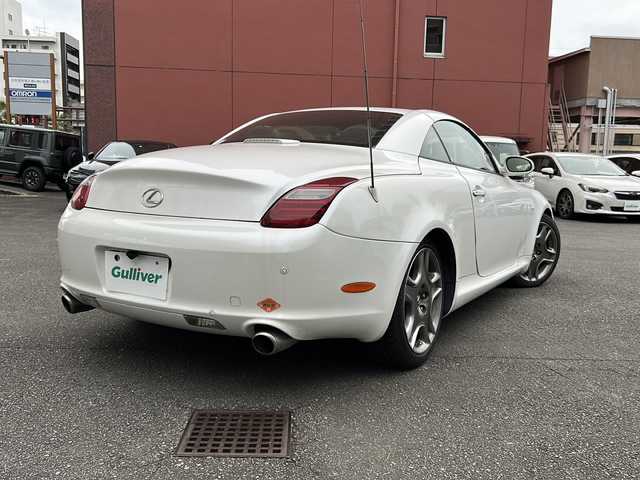 レクサス ＳＣ 430 宮崎県 2007(平19)年 15.5万km ホワイトパールクリスタルシャイン マークレビンソン/レザーシート　/純正ナビ　/ＥＴＣ　/クルーズコントロール　/ＨＩＤオートライト　/純正アルミホイール/純正フロアマット/パワーシート（D/N席）/デジタルインナーミラー（バックモニター）/電動オープン不良