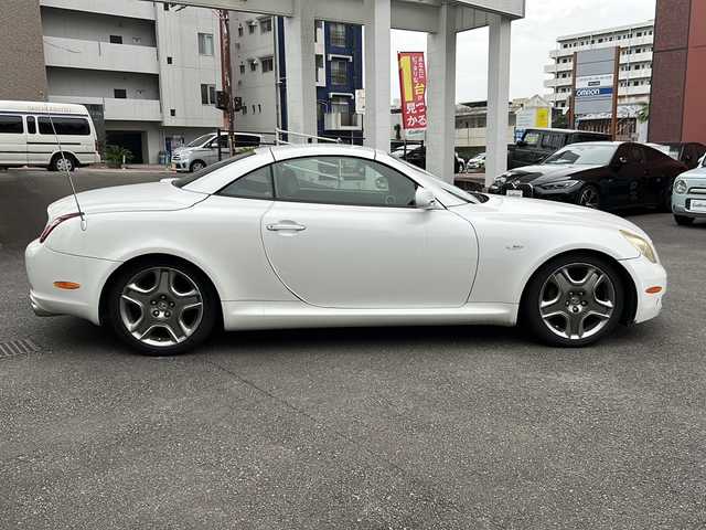 レクサス ＳＣ 430 宮崎県 2007(平19)年 15.5万km ホワイトパールクリスタルシャイン マークレビンソン/レザーシート　/純正ナビ　/ＥＴＣ　/クルーズコントロール　/ＨＩＤオートライト　/純正アルミホイール/純正フロアマット/パワーシート（D/N席）/デジタルインナーミラー（バックモニター）/電動オープン不良