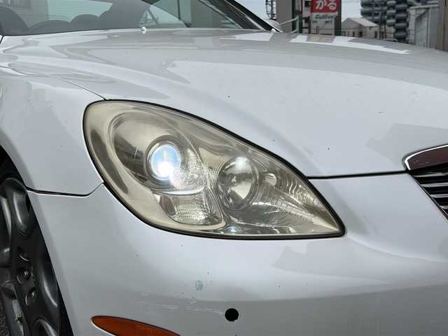 レクサス ＳＣ 430 宮崎県 2007(平19)年 15.5万km ホワイトパールクリスタルシャイン マークレビンソン/レザーシート　/純正ナビ　/ＥＴＣ　/クルーズコントロール　/ＨＩＤオートライト　/純正アルミホイール/純正フロアマット/パワーシート（D/N席）/デジタルインナーミラー（バックモニター）/電動オープン不良