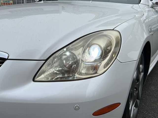 レクサス ＳＣ 430 宮崎県 2007(平19)年 15.5万km ホワイトパールクリスタルシャイン マークレビンソン/レザーシート　/純正ナビ　/ＥＴＣ　/クルーズコントロール　/ＨＩＤオートライト　/純正アルミホイール/純正フロアマット/パワーシート（D/N席）/デジタルインナーミラー（バックモニター）/電動オープン不良