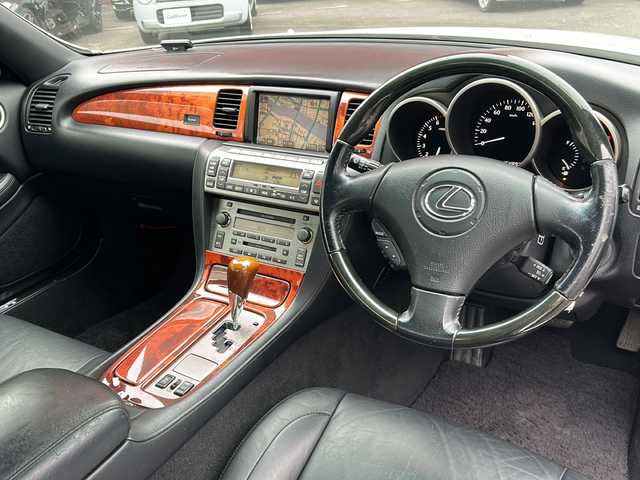 レクサス ＳＣ 430 宮崎県 2007(平19)年 15.5万km ホワイトパールクリスタルシャイン マークレビンソン/レザーシート　/純正ナビ　/ＥＴＣ　/クルーズコントロール　/ＨＩＤオートライト　/純正アルミホイール/純正フロアマット/パワーシート（D/N席）/デジタルインナーミラー（バックモニター）/電動オープン不良