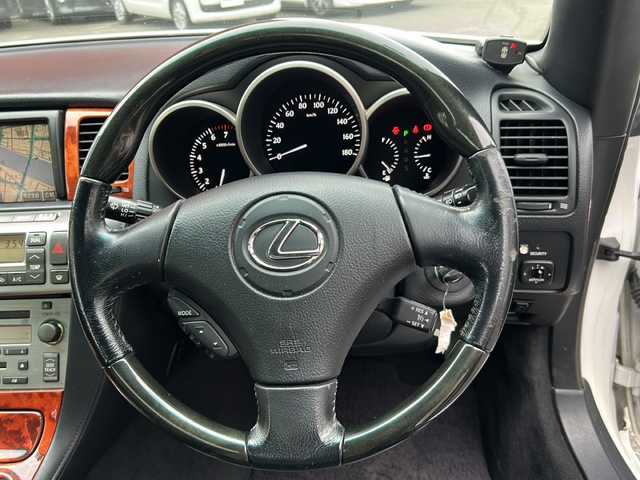 レクサス ＳＣ 430 宮崎県 2007(平19)年 15.5万km ホワイトパールクリスタルシャイン マークレビンソン/レザーシート　/純正ナビ　/ＥＴＣ　/クルーズコントロール　/ＨＩＤオートライト　/純正アルミホイール/純正フロアマット/パワーシート（D/N席）/デジタルインナーミラー（バックモニター）/電動オープン不良