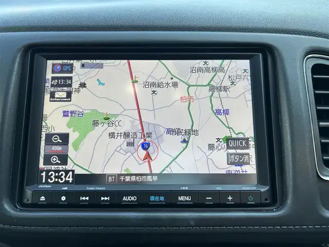 ホンダ ヴェゼル ハイブリッド Z ホンダセンシング 千葉県 2020(令2)年 4.1万km ミッドナイトブルービームM 純正SDナビゲーション/Bluetooth接続/フルセグTV/USB入力端子/パドルシフト/ハーフレザーシート/シートヒーター/ブレーキホールド/純正17インチAW/LEDヘッドランプ/LEDフォグランプ