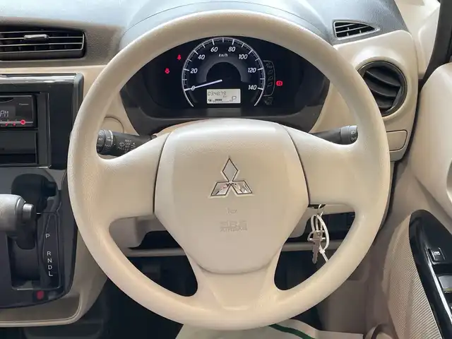 三菱 ｅＫワゴン E 埼玉県 2018(平30)年 3.5万km アメジストブラック オーディオ　/シートヒーター　/ヘッドライトレベライザー  /ETC