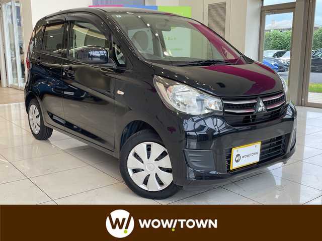 三菱 ｅＫワゴン E 埼玉県 2018(平30)年 3.5万km アメジストブラック オーディオ　/シートヒーター　/ヘッドライトレベライザー  /ETC