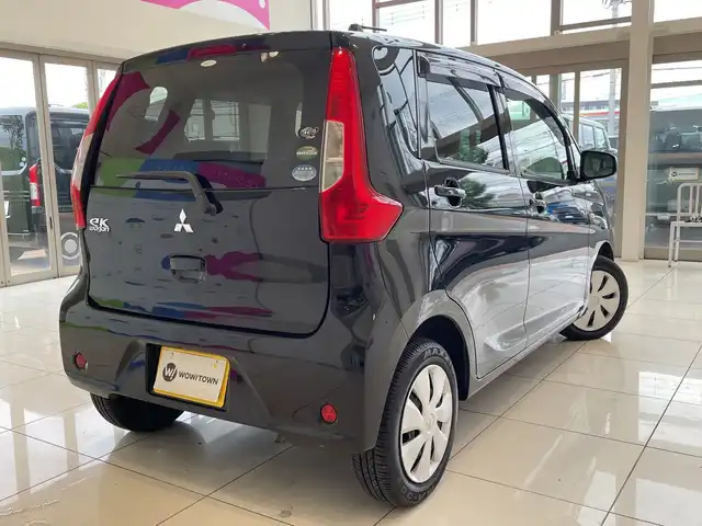 三菱 ｅＫワゴン E 埼玉県 2018(平30)年 3.5万km アメジストブラック オーディオ　/シートヒーター　/ヘッドライトレベライザー  /ETC