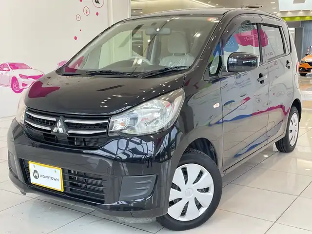 三菱 ｅＫワゴン E 埼玉県 2018(平30)年 3.5万km アメジストブラック オーディオ　/シートヒーター　/ヘッドライトレベライザー  /ETC