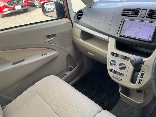 ダイハツ ムーヴ L スマートセレクション SA 茨城県 2014(平26)年 2.2万km ファイアークォーツレッドM ナビ　/-TV/AM/FM/電動格納ミラー　/アイドリングストップ　/ＳＩＢＩＬＬＡアルミホイール　/パワーウィンドウ　/パワーウィンドウ　/社外フロアマット　/横滑り防止装置　/エアバックＷ