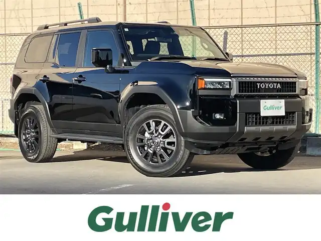 トヨタ ランドクルーザー ２５０ VX 東京都 2025(令7)年 0.2万km ブラック プリクラッシュセーフティ/レーントレーシングアシスト/レーンディパーチャーアラート/12.3インチ純正メーカーナビ/フルセグテレビ/Bluetooth/USB HDMI接続/サンルーフ/レザーシート/シートーヒーター/シートベンチレーション/デジタルインナーミラー/パノラマモニター/3眼LEDヘッドライト/パワーバックドア/ルーフレール/スマートキー/ステアリングヒーター/クルーズコントロール