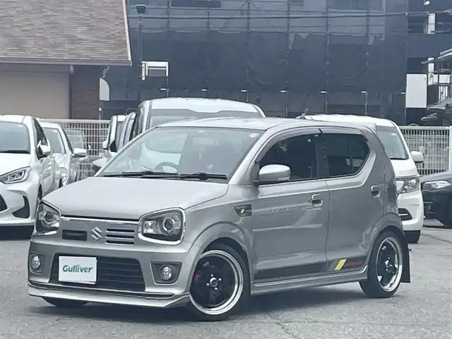 スズキ アルト ワークス 兵庫県 2016(平28)年 4.1万km シルバー 社外オーディオ/Bluetooth/CD/USB/FM/プッシュスタート/社外ステアリング/5速MT/オートゲージ ブースト計/電動格納ミラー/純正フロアマット/ドライブレコーダー前後/スマートキー/ロールバー/社外エアロ/社外アルミホイール/KYBサスペンション/Ignite VSD alpha 16V（点火コイル電圧ブースト）/GReddy インタークーラー/スポーツペダル/フォグランプ/ドアバイザー/取扱説明書/保証書/AAC/スマートキー×2