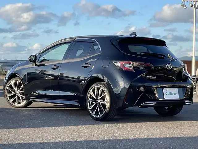 トヨタ カローラ スポーツ G Z 島根県 2019(令1)年 6.8万km アティチュードブラックマイカ 登録時走行距離　67451km/取扱説明書/6速マニュアル/純正9インチナビ/フルセグテレビ/バックカメラ/プリクラッシュセーフティシステム/レーダークルーズコントロール/レーンキープアシススト/ブラインドスポットモニター/クリアランスソナー/プッシュスタート/スマートキー(スペアスマート×1)/LEDヘッドライト/フォグランプ/ドライブレコーダー/ETC/純正18インチアルミ