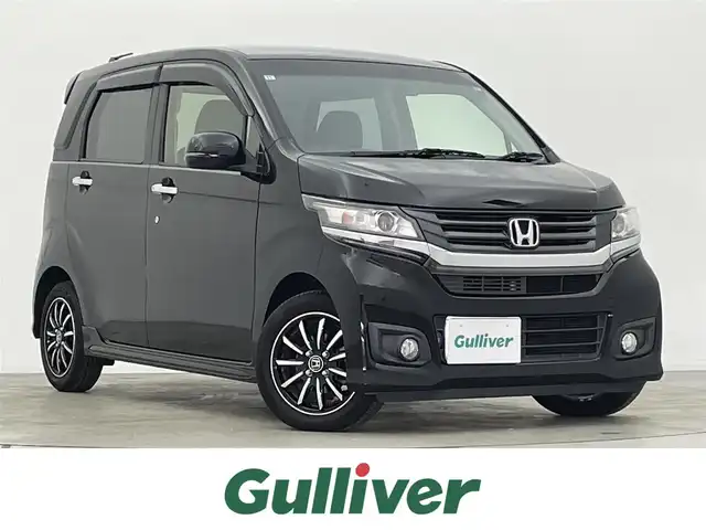 ホンダ Ｎ ＷＧＮ カスタム G ターボパッケージ 宮城県 2015(平27)年 5.8万km スマートブラック 純正ナビ/バックカメラ/ＥＴＣ/ハーフレザーシート/ＥＴＣ/ＨＩＤヘッドランプ/フォグランプ/ワンセグＴＶ/純正１４インチアルミ/スマートキー/フルオートエアコン/オートライト/ヒルスタートアシスト機能/パドルシフト/禁煙車