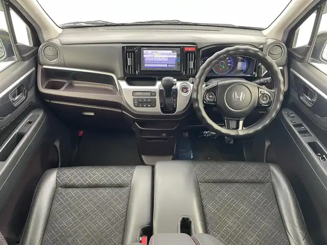 ホンダ Ｎ ＷＧＮ カスタム G ターボパッケージ 宮城県 2015(平27)年 5.8万km スマートブラック 純正ナビ/バックカメラ/ＥＴＣ/ハーフレザーシート/ＥＴＣ/ＨＩＤヘッドランプ/フォグランプ/ワンセグＴＶ/純正１４インチアルミ/スマートキー/フルオートエアコン/オートライト/ヒルスタートアシスト機能/パドルシフト/禁煙車