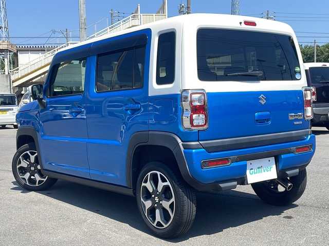 スズキ ハスラー HYBRID X ターボ 山口県 2020(令2)年 2.6万km ブリスクブルーメタリック/ホワイト2トーンルーフ 純正９型ナビ　/全方位カメラ　/シートヒーター　/クルーズコントロール　/ＬＥＤヘッドライト　/レーンアシスト　/ドライブレコーダー/ＥＴＣ　/コーナーセンサー　/純正１５インチＡＷ　
