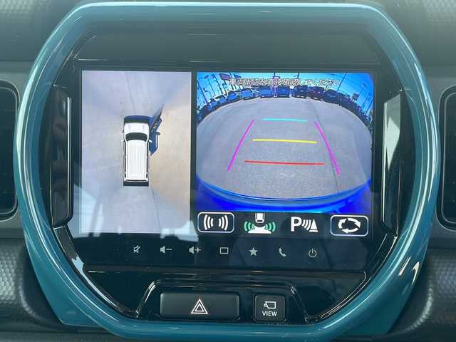 スズキ ハスラー HYBRID X ターボ 山口県 2020(令2)年 2.6万km ブリスクブルーメタリック/ホワイト2トーンルーフ 純正９型ナビ　/全方位カメラ　/シートヒーター　/クルーズコントロール　/ＬＥＤヘッドライト　/レーンアシスト　/ドライブレコーダー/ＥＴＣ　/コーナーセンサー　/純正１５インチＡＷ　