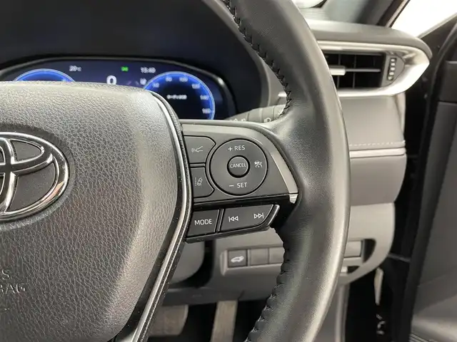 トヨタ ハリアー ハイブリッド G 滋賀県 2024(令6)年 3.3万km ブラック 純正メーカーナビ/バックカメラ/デジタルインナーミラー/ハーフレザーシート/パワーシート/パワーバックドア/オートマチックハイビーム/LEDヘッドライト/追従クルーズコントロール/純正１８AW/スマートキー/ビルトインETC