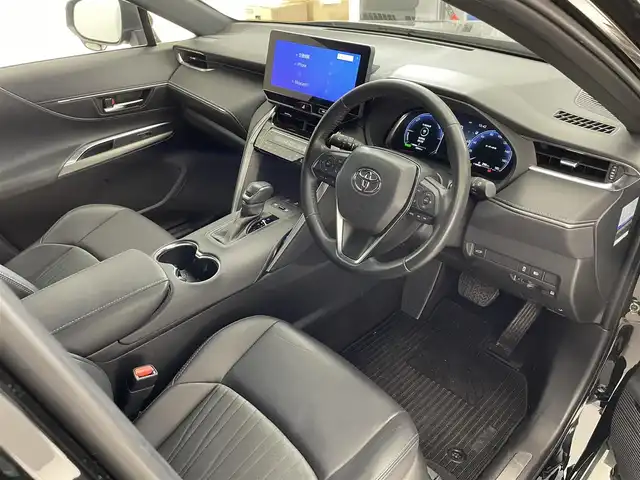 トヨタ ハリアー ハイブリッド G 滋賀県 2024(令6)年 3.3万km ブラック 純正メーカーナビ/バックカメラ/デジタルインナーミラー/ハーフレザーシート/パワーシート/パワーバックドア/オートマチックハイビーム/LEDヘッドライト/追従クルーズコントロール/純正１８AW/スマートキー/ビルトインETC