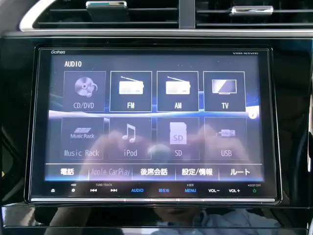 ホンダ シャトル ハイブリッド Z スタイルエディション 群馬県 2016(平28)年 8万km ミッドナイトブルービームM 8インチプレミアムインターナビ/　・フルセグTV・BT・DVD(VXM-165VFEi)/純正バックモニター/あんしんパッケージ/ビルトインETC/前席シートヒーター/LEDヘッドライト/スマートキー×2＆プッシュスタート/クルーズコントロール/純正16インチアルミホイール/H29.30.R2.3.5年記録簿/保証書＆取説