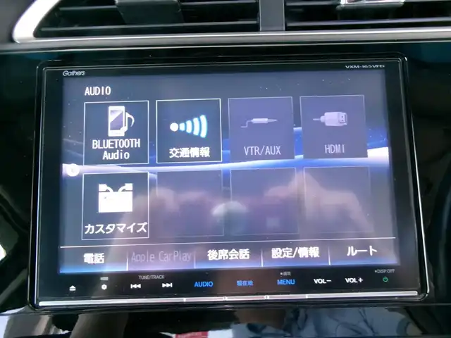 ホンダ シャトル ハイブリッド Z スタイルエディション 群馬県 2016(平28)年 8万km ミッドナイトブルービームM 8インチプレミアムインターナビ/　・フルセグTV・BT・DVD(VXM-165VFEi)/純正バックモニター/あんしんパッケージ/ビルトインETC/前席シートヒーター/LEDヘッドライト/スマートキー×2＆プッシュスタート/クルーズコントロール/純正16インチアルミホイール/H29.30.R2.3.5年記録簿/保証書＆取説
